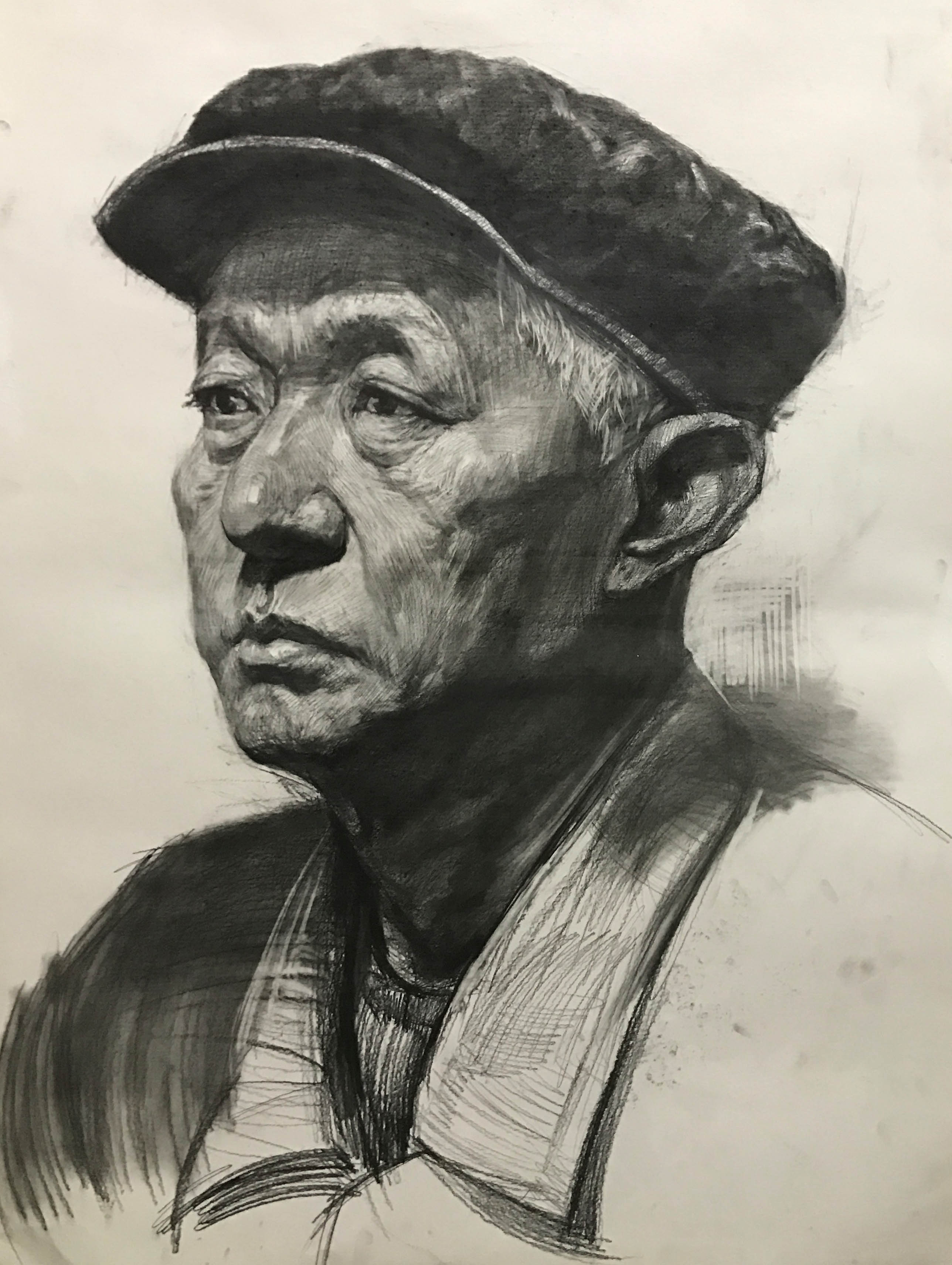 北京画室素描头像 清美壹佰